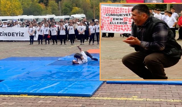 Kastamonu’da Yürek Isıtan An: Babadan Kızına Destek Örneği