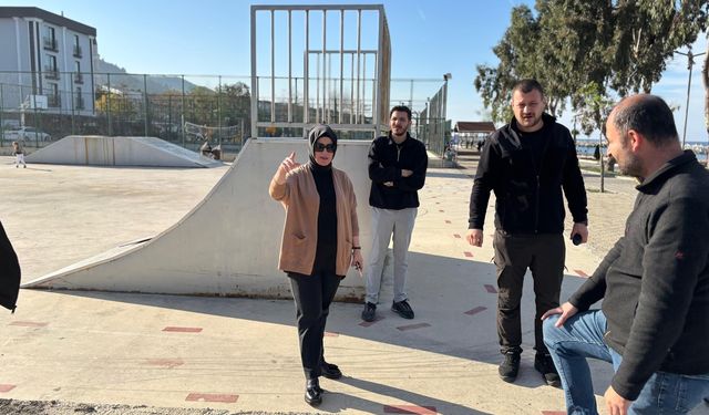 Kastamonu sahilinde çalışmaları yerinde inceledi