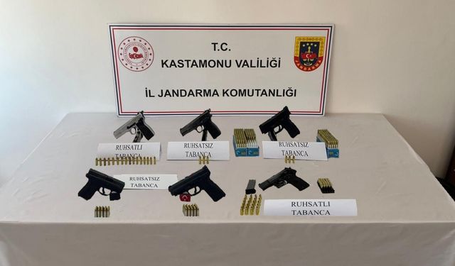 Kastamonu’da Havaya Ateş Açan Şahıslara Operasyon: 6 Kişi Yakalandı