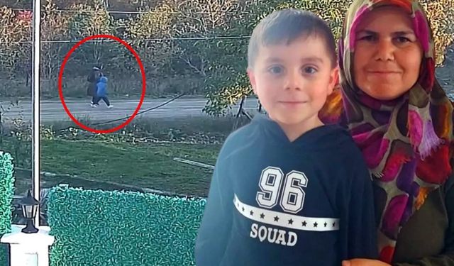 Kastamonu'da 4 gündür kayıp olan anne ve oğlunun son görüntüleri ortaya çıktı