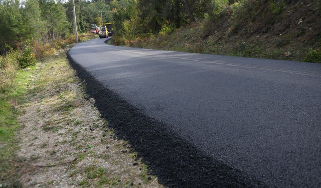 Kastamonu'nun köy yolları yenileniyor