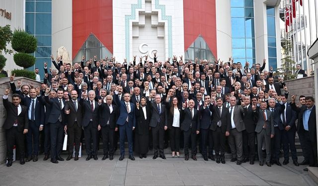 Kastamonu'nun MHP’li Belediye Başkanları Ankara’da Buluştu