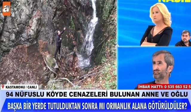 Kastamonu’da Küçük Osman’ın Ölü Bulunduğu Şelalenin Görüntüleri Paylaşıldı