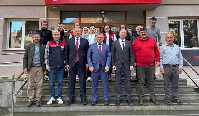 Taşköprü Tarımında Yeni Dönem: Müdür İpek’e Hayırlı Olsun Ziyareti