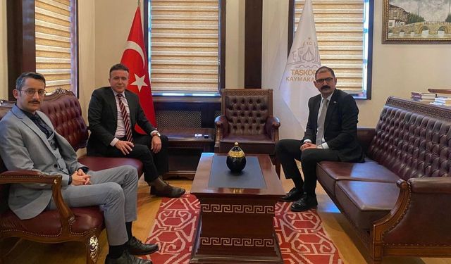 Taşköprü’de HSK Ziyareti: Başmüfettiş Mustafa İnanç Kaymakamlıkta