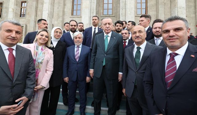 Cumhurbaşkanı Erdoğan, Kastamonulu Heyeti TBMM’de Kabul Etti