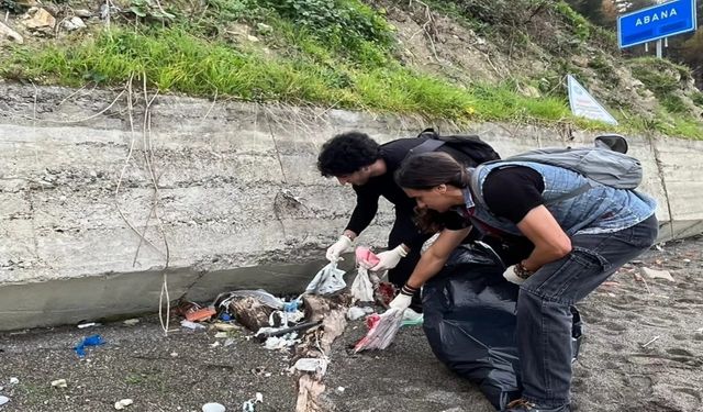 Abana’da Öğrencilerden Anlamlı Çevre Duyarlılığı: Sahil Şeridinde Temizlik Çalışması