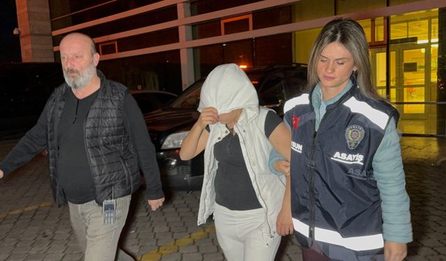 Aparatla eve girip altın ve paraları çalan şahıs tutuklandı