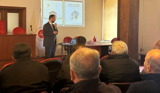 Umre hazırlıkları başladı: Daday’da 43 vatandaşa seminer