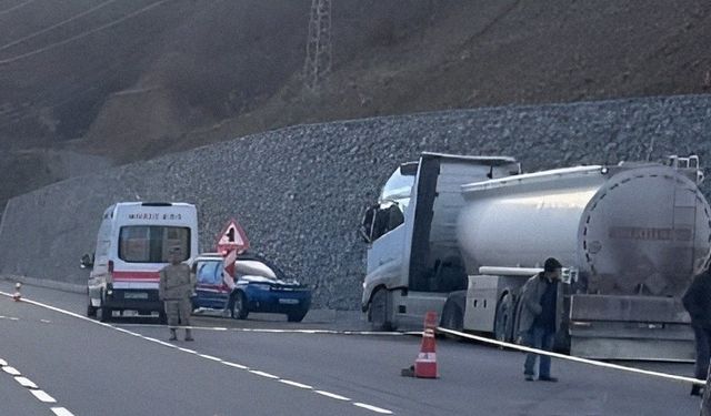 Feci kaza: Tankerin çarptığı 65 yaşındaki adam hayatını kaybetti