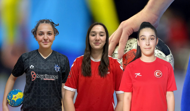 Kastamonu'dan üç genç hentbolcu milli gurur yaşatıyor