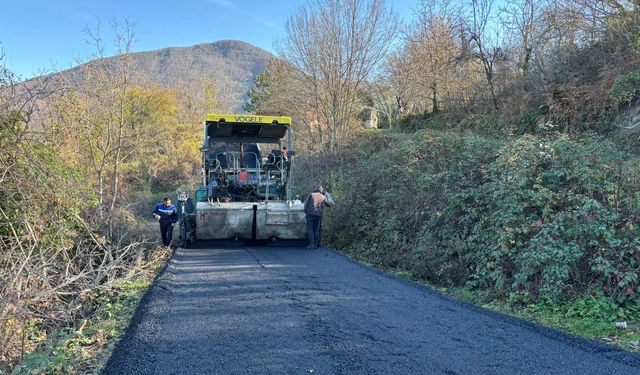 Kastamonu'nun ilçesinde 4 kilometrelik asfalt müjdesi!