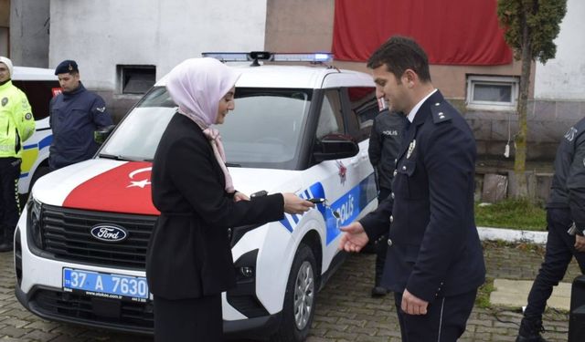 Kastamonu’nun ilçesinde emniyet filosu büyüdü