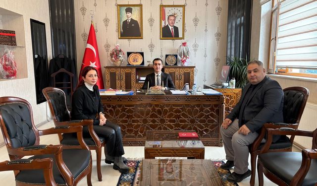 Kastamonu'nun ilçesinde kaymakam ziyaret edildi