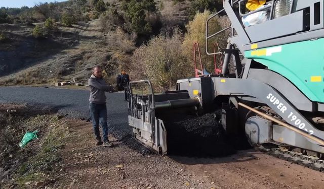 Kastamonu'nun ilçesinde yollar iyileştiriliyor