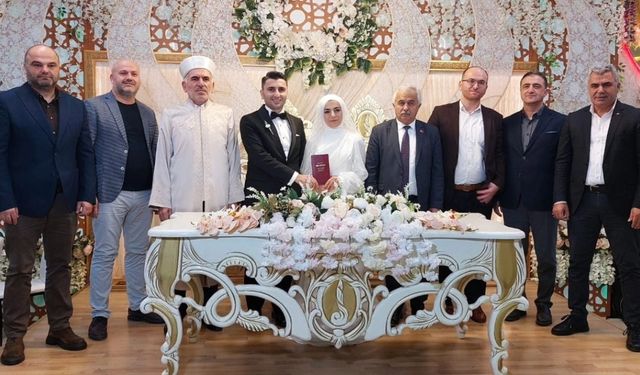 Nikahı Kastamonu Müftüsü kıydı, genç çift “evet” dedi