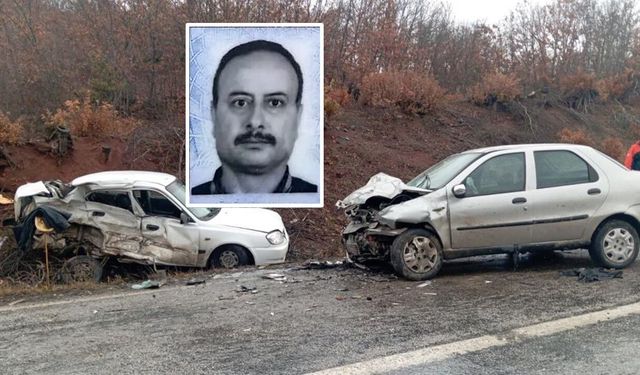 Feci kazada can pazarı! 2 otomobil kafa kafaya çarpıştı: 1 ölü, 1’i ağır 2 yaralı