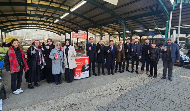 Yeniden Refah Taşköprü’de Sahada: ‘Büyüksün Taşköprü’
