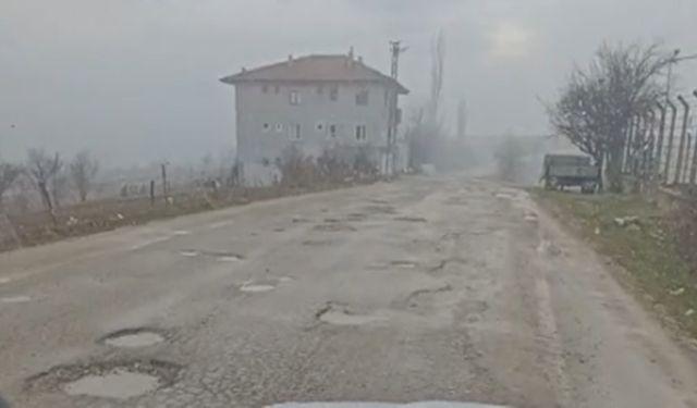 Kastamonu’da yol çilesi: 'Yapılacak dendi yapılmadı!' (görüntülü haber)