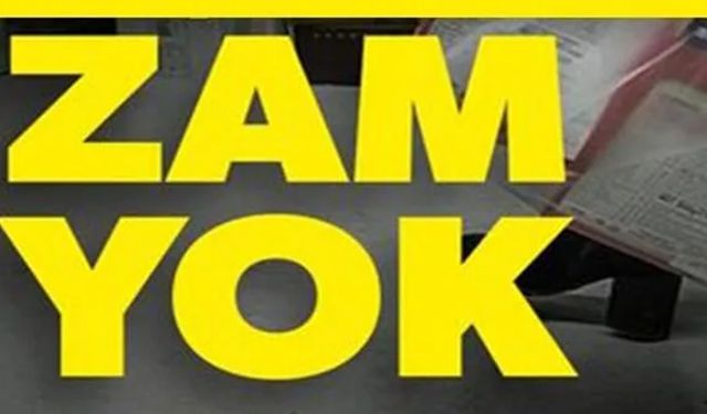 Kastamonu’da ilçe belediye başkanı açıkladı: Zam yok!