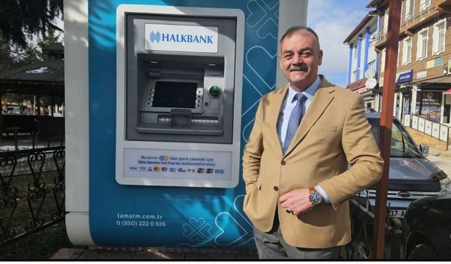 Devrekani’ye Halkbank ATM’si kazandırıldı