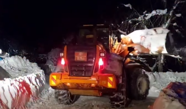 Kastamonu’da Karla Kapalı Köyde Yaralı Vatandaş İçin Gece Boyu Seferberlik