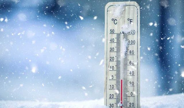 Kastamonu'nun ilçesinde termometreler eksi 25 dereceyi gösterdi