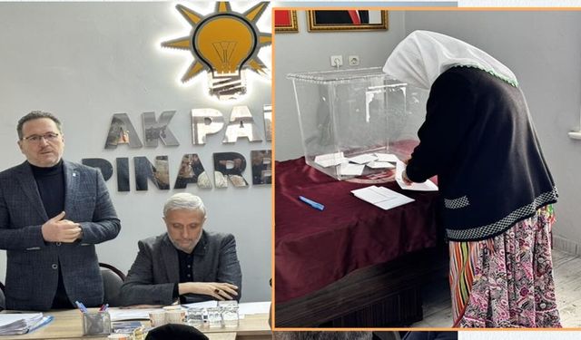 Kastamonu’da AK Parti sandık kurdu!