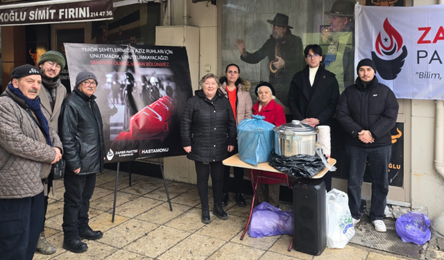 Zafer Partisi Kastamonu İl Başkanlığı’ndan Şehitler İçin Hayır Programı