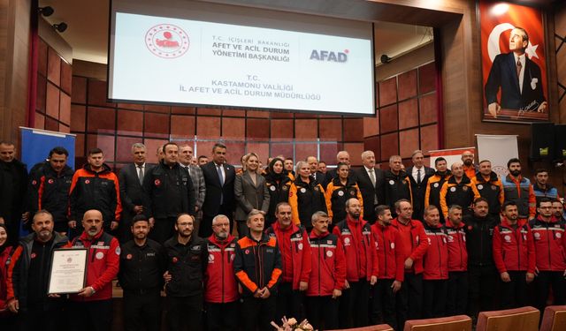 Asrın felaketinde yaşamını yitirenler Kastamonu'da dualarla anıldı