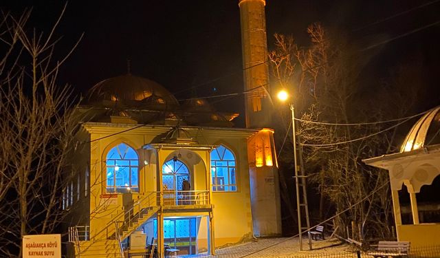 Kastamonu Merkez Aşağı Akça Köyü Camii Ramazan’a Hazır