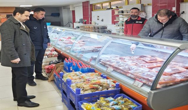 Ramazan Öncesi Taşköprü’de Et Satışı Yapan İşletmelere Sıkı Denetim