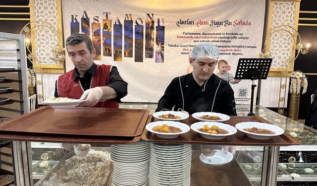 Kastamonu, Zonguldak, Bartın ve Karabük'te her gün 2 bin kişiye iftar