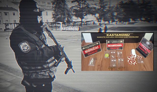 Kastamonu’da narkotik operasyonu: 4 şüpheli yakalandı