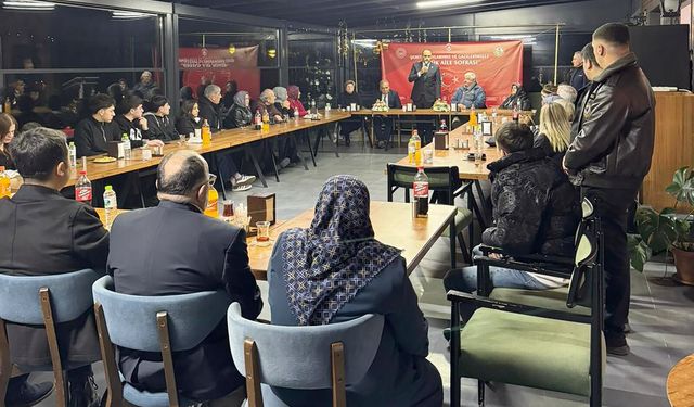 Kastamonu'nun ilçesinde kaymakam şehit aileleri ve gazilerle iftarda buluştu