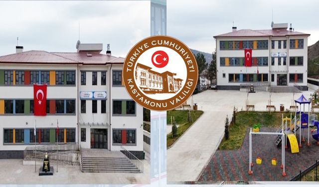 Kastamonu’ya 3 yeni okul