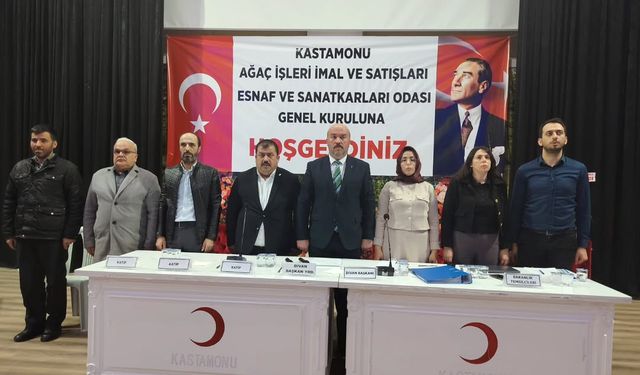 Olağan Genel Kurul yapıldı: Kastamonu'da yeniden başkan seçildi