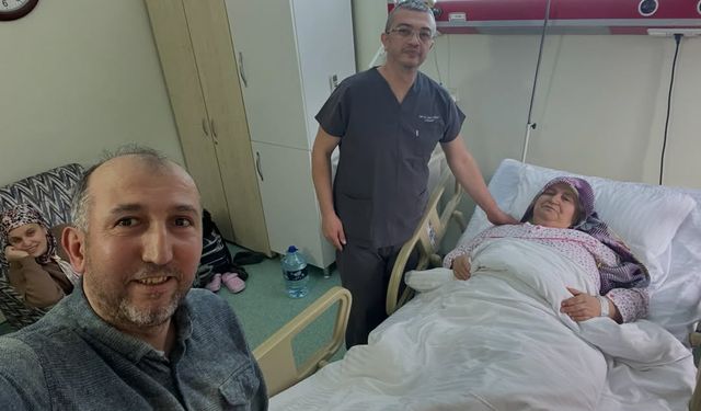 Taşköprülü fenomenin annesi ameliyat oldu