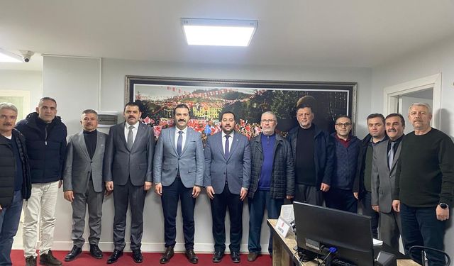 TÜRKAV Kastamonu Şubesi, MHP İl Başkanlığını Ziyaret Etti