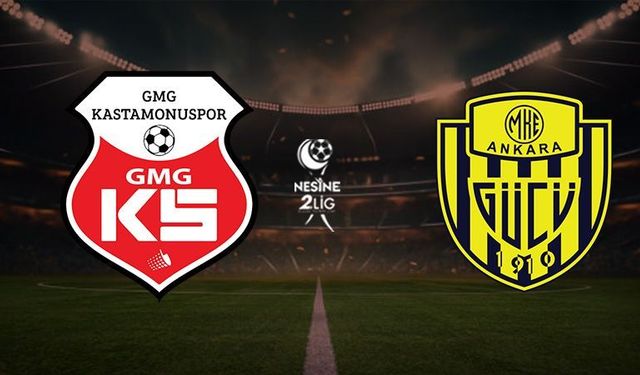 GMG Kastamonuspor MKE Ankaragücü ile karşılaşıyor