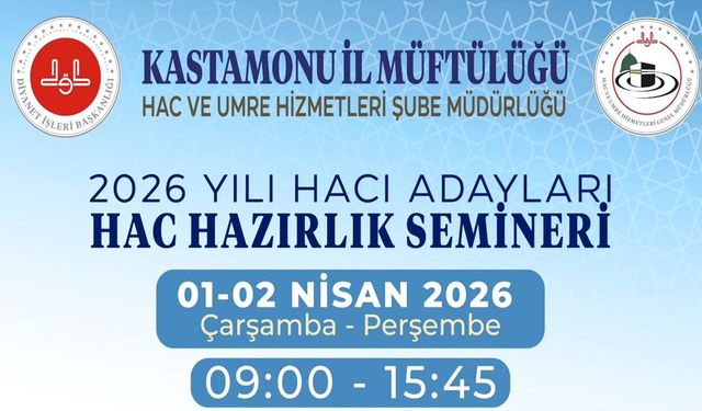 Kastamonu'da Hac yolculuğu için hazırlık başladı