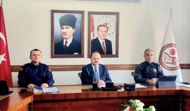 Kastamonu'da önlemler alındı: Ramazan Bayramı öncesi güvenlik zirvesi