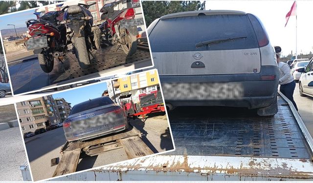 Kastamonu Trafiğinde Hataya Yer Yok: Yüklenip Otoparka Götürüldüler!