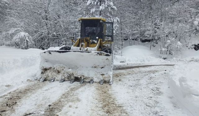 Kastamonu’da 86 köy yolu kapalı!