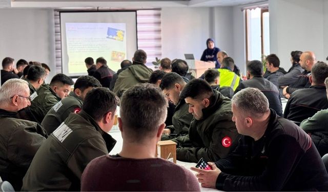 Kastamonu’da orman personeline kritik eğitim