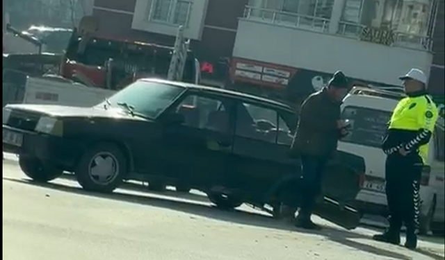 Kastamonu’da refleks hayat kurtardı: Direğe çarparak durabildi