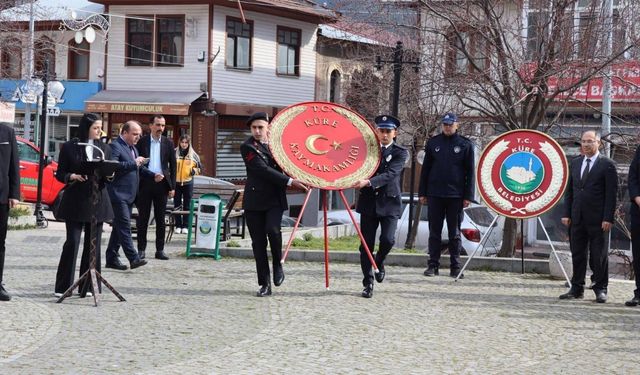 Küre’de 18 Mart Çanakkale Zaferi törenle anıldı
