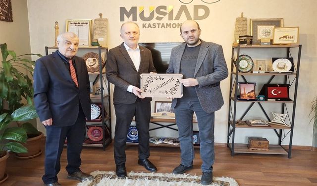 Kastamonu iş dünyasında dayanışma adımı: BAKSİAD’dan MÜSİAD’a ziyaret