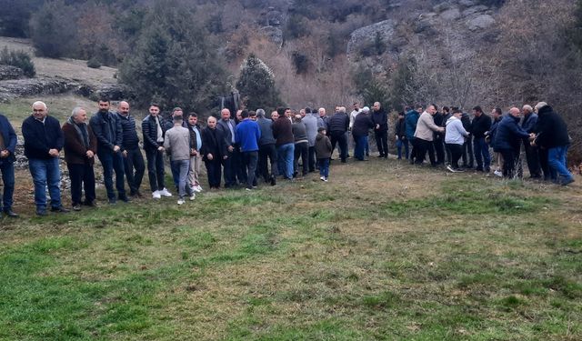 Taşköprü’de köyde geleneksel bayramlaşma sevinci yaşandı