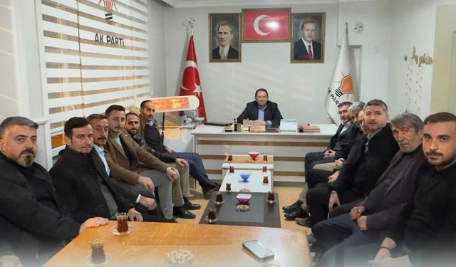 Taşköprü’de nezaket ziyareti: CHP’den AK Parti’ye ziyaret